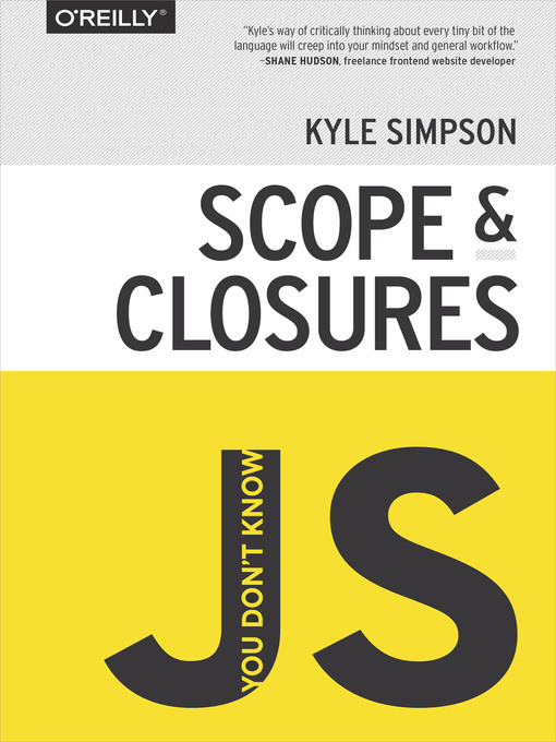Title details for You Don't Know JS by Kyle Simpson - Available